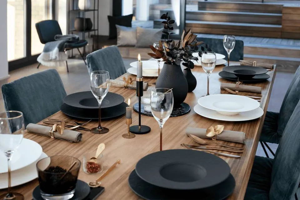 Villeroy & Boch Manufacture Rock pastabord zwart, foto 2
