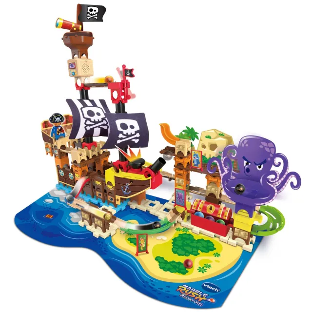 VTech Marble Rush Pirate Adventure Set Meerkleurig