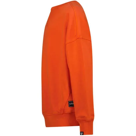 sweater - oranjerood Effen | Sweater van Vingino, foto 2