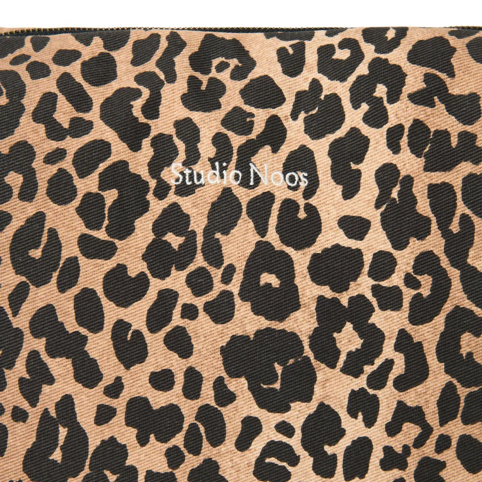 Studio Noos Leopard Diaper Bag luiertas bruin, foto 5