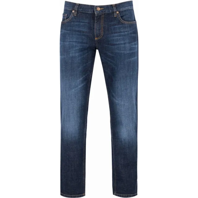 Alberto Pipe jeans zwart donkerblauw