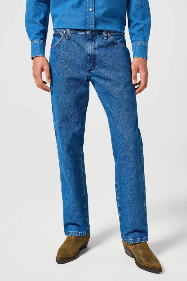 Wrangler 13MWZ straight leg jeans stonewashed, foto 4