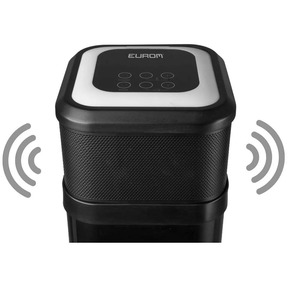 Eurom heater Heat and Beat Tower zwart, foto 5