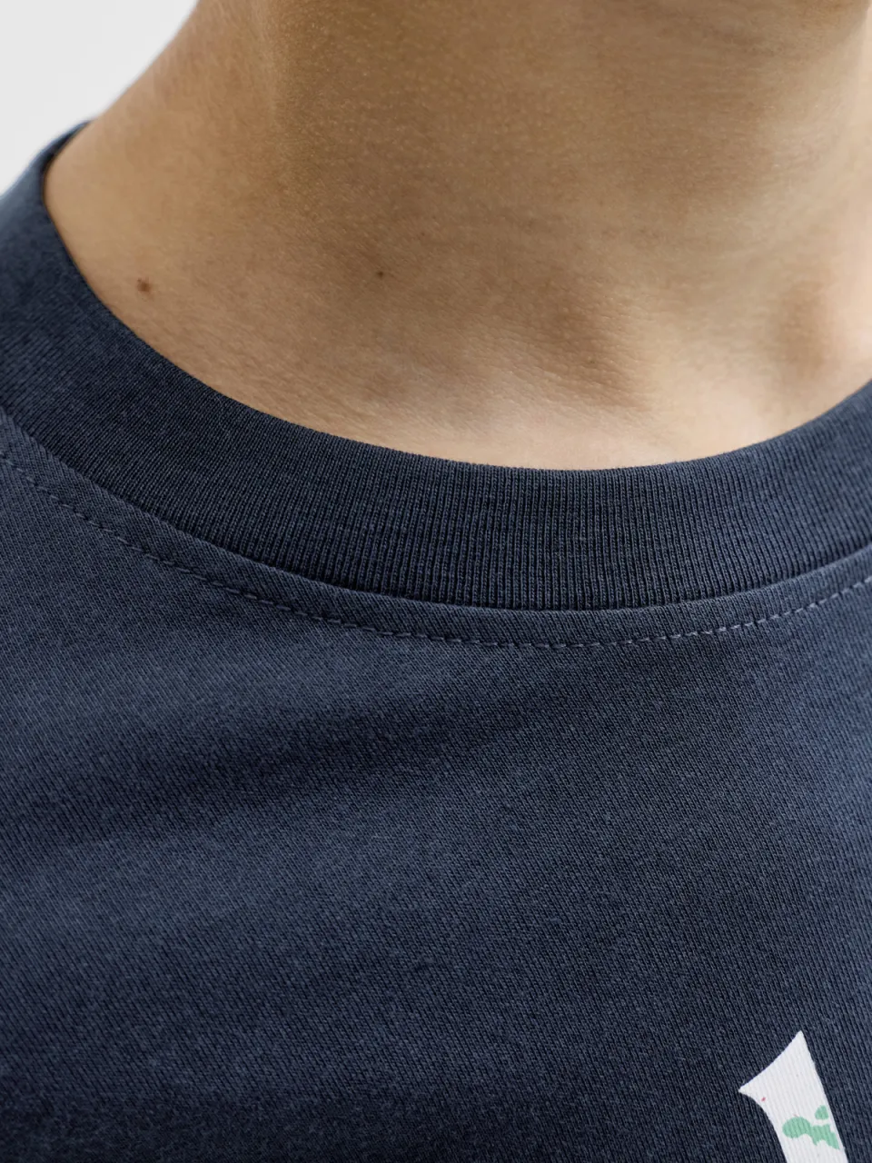 Jack & Jones Junior longsleeve met logo donkerblauw, foto 6