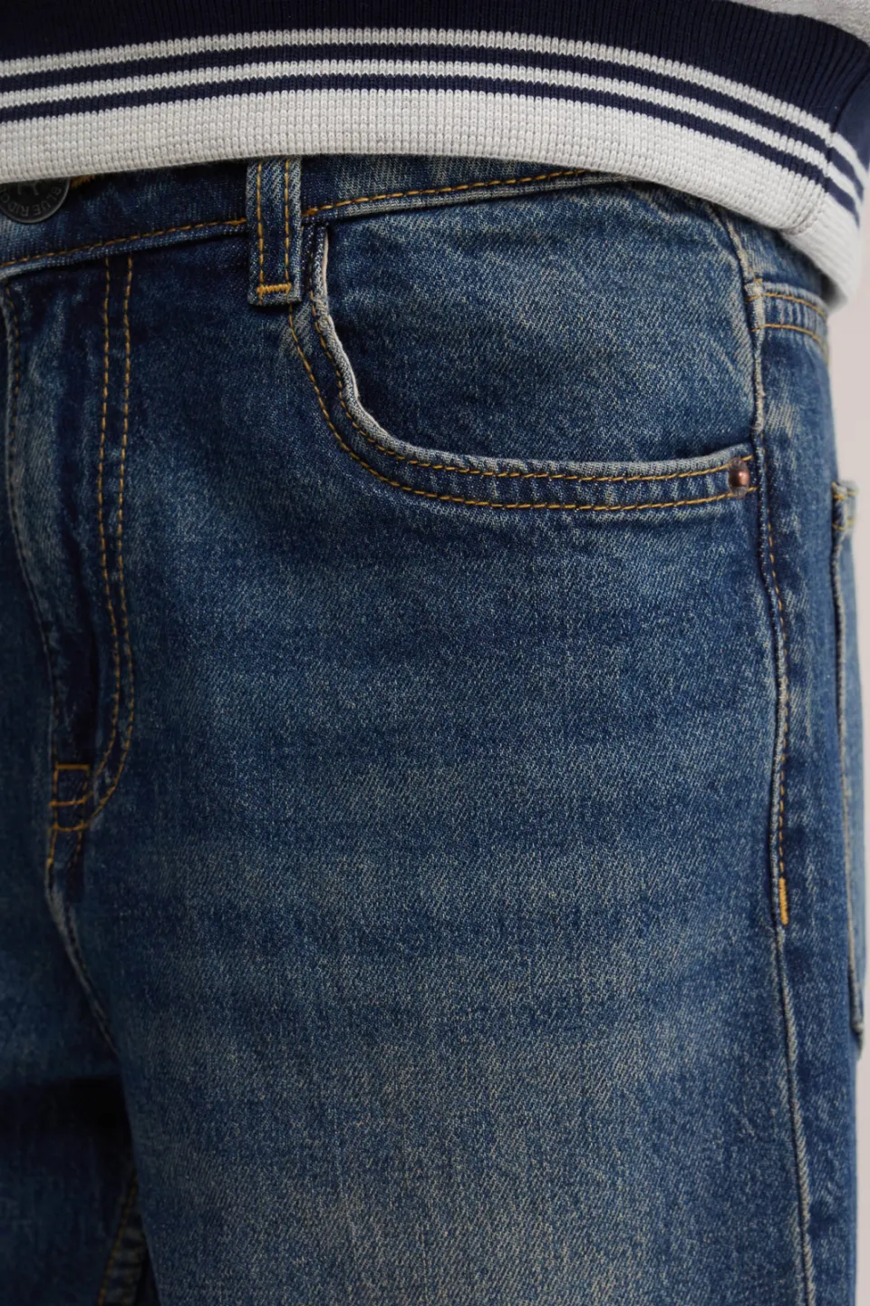 WE Fashion Blue Ridge loose fit jeans - donkerblauw, foto 5