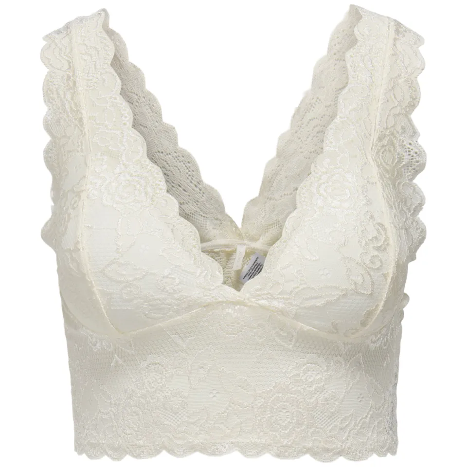 Only ONLCHLOE voorgevormde bralette gebroken wit, foto 2