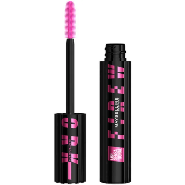 Maybelline New York 1+1 gratis: Maybelline Lash Sensational Firework Mascara Electro Black 10 ml Zwart