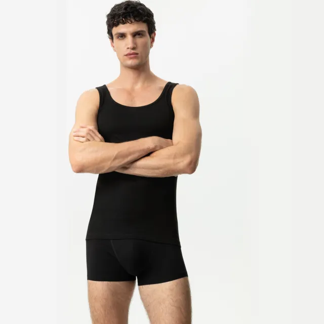 Mey Athletic shirt Serie Casual Cotton Zwart