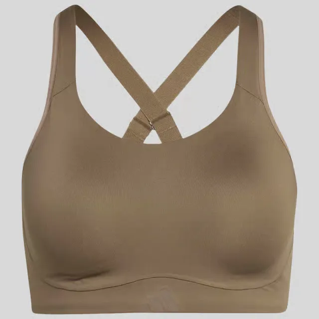 Adidas Optime Workout high support sportbeha bruin, foto 2