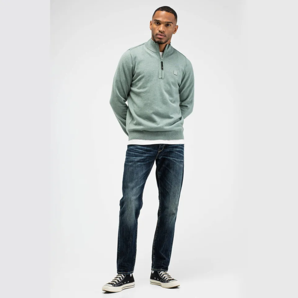 Butcher of Blue regular fit gebreide trui met wol - ice green, foto 5