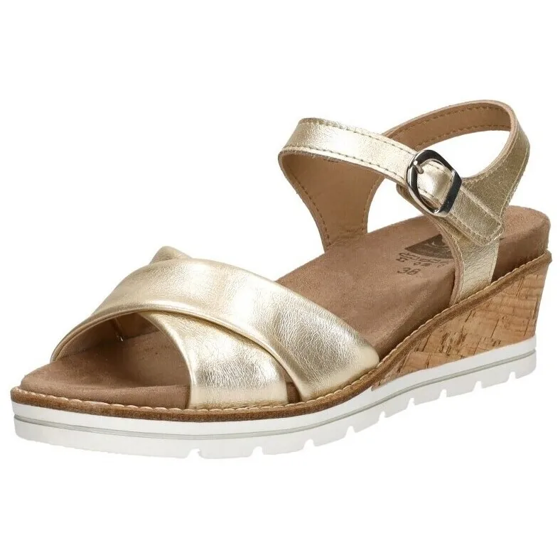 Sub55 Comfort Collection Klara 02 sandalen goud, foto 3