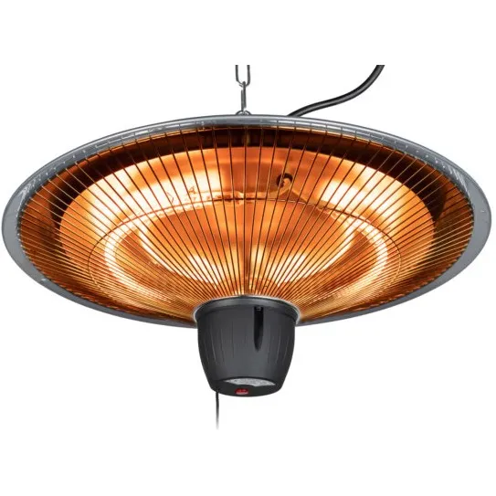 Eurom Partytent heater 1502 Patioheater Terrasverwarmer Zwart, foto 2