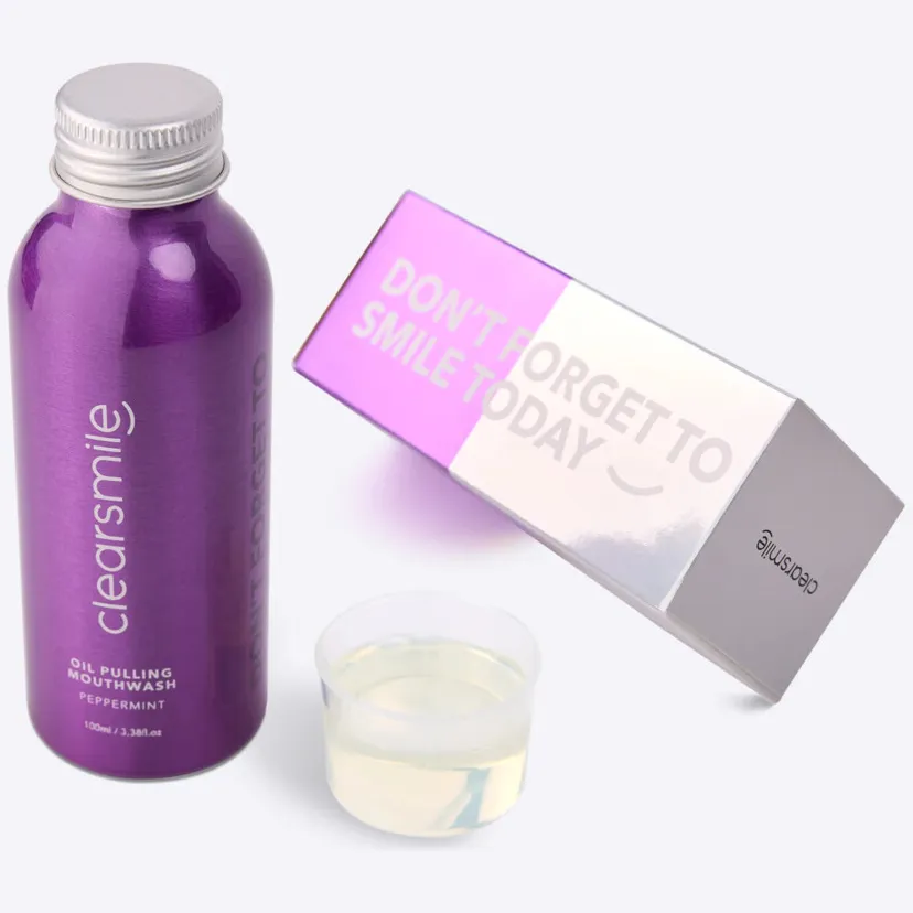 ClearSmile Oil Pulling mondwater Fresh Peppermint, foto 5