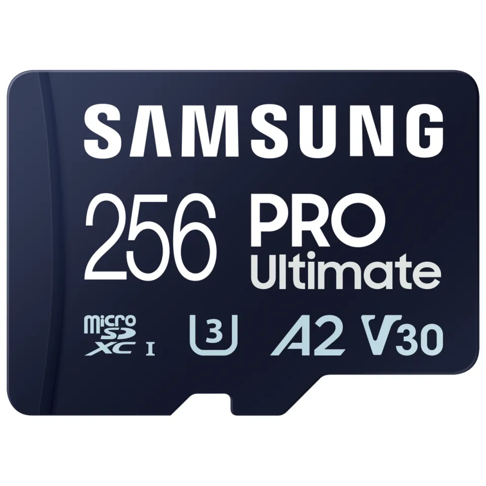 Samsung PRO Ultimate microSDXC 256GB met SD-adapter Blauw