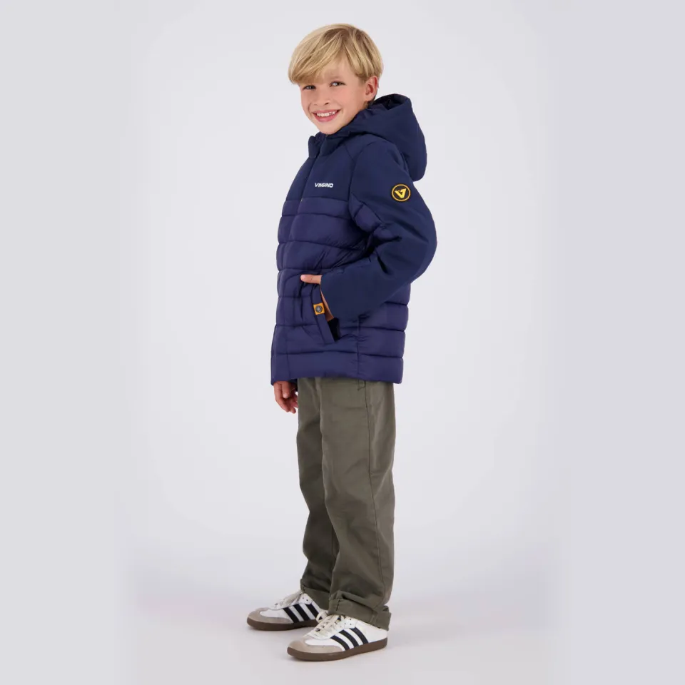 Vingino Tybri gewatteerde winterjas donkerblauw, foto 4