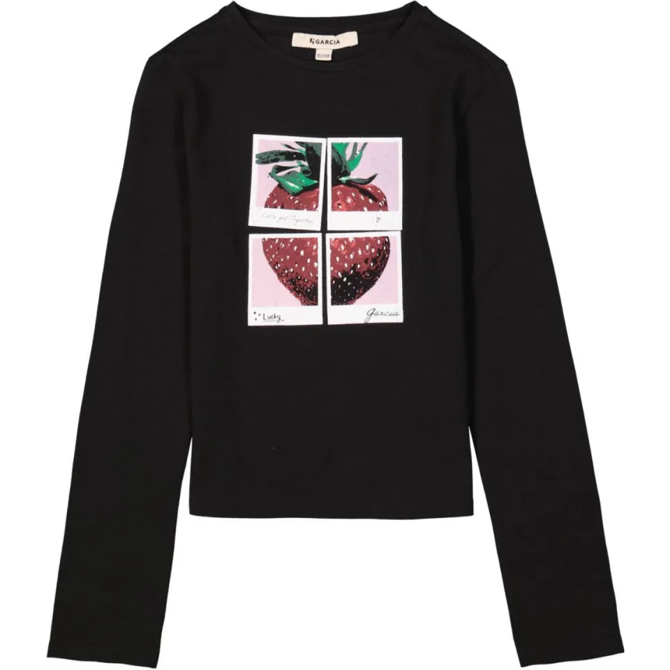 Garcia longsleeve zwart, foto 2