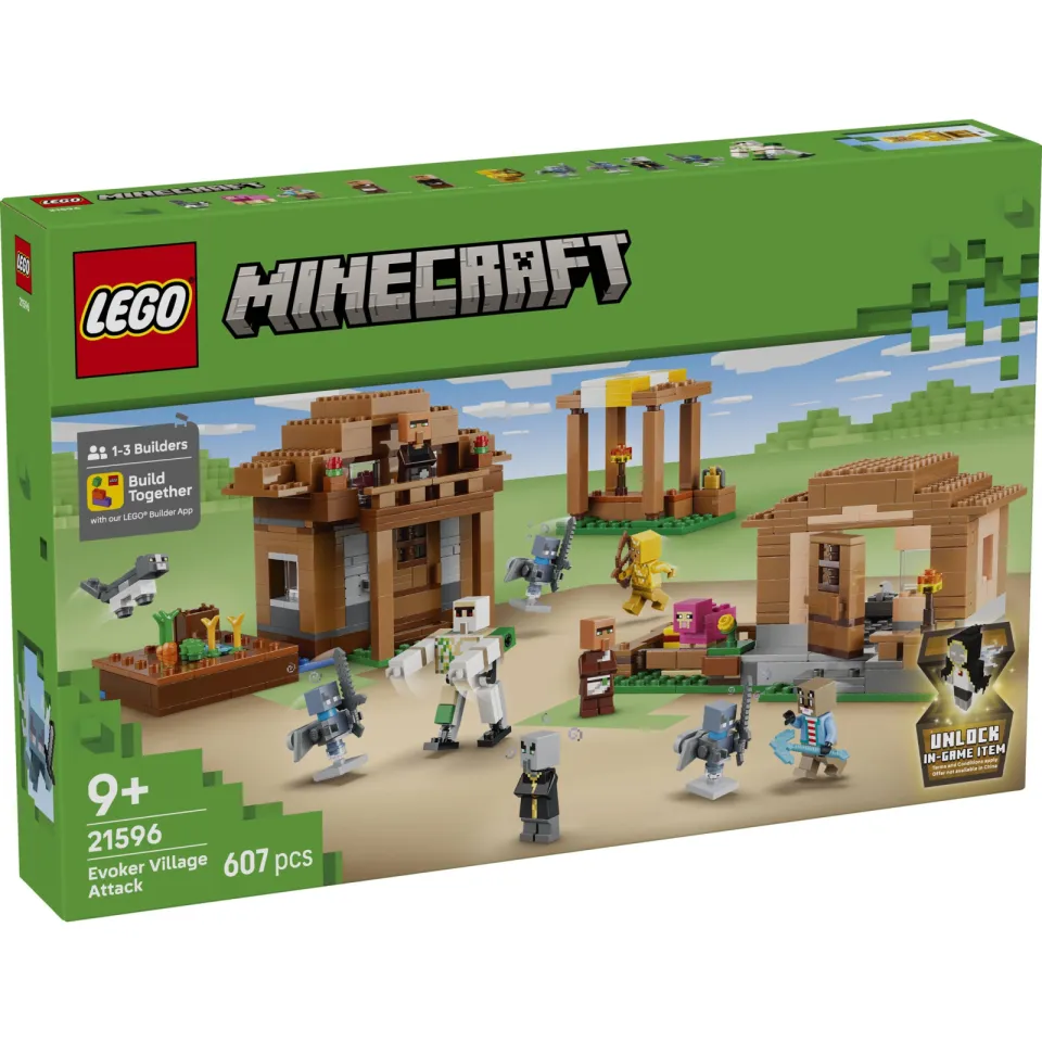 Lego Minecraft Oproeper dorpsaanval 21596, foto 7