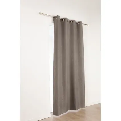 Linder Calypso Verduisterend Kant En Klaar Gordijn Taupe 140 X 240 Cm Beige