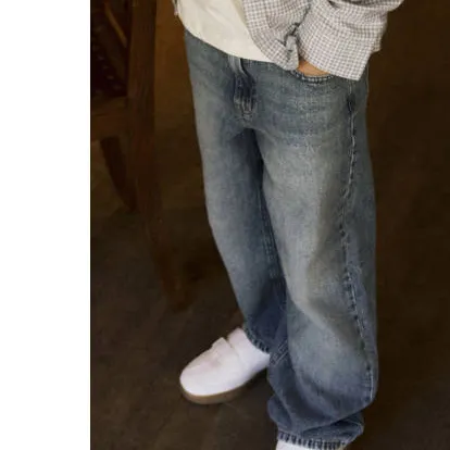 NAME IT KIDS NKMRYAN loose fit jeans - vintage medium blue, foto 3