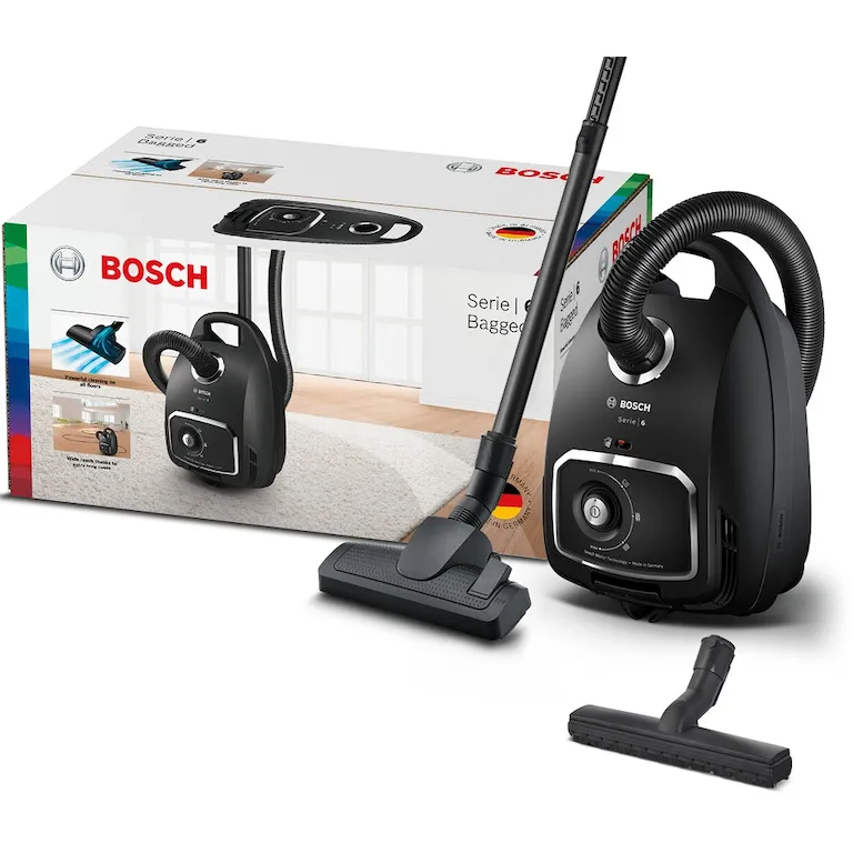 Bosch BGB6X320 stofzuiger met zak zwart, foto 3