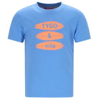 TYGO & vito jersey T-shirt lichtblauw