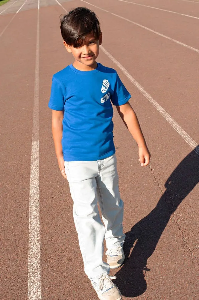 Sturdy Run the Day T-shirt blauw, foto 6