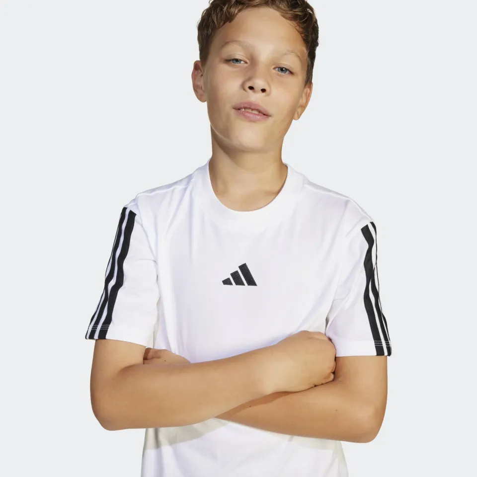Adidas t-shirt wit/zwart, foto 4