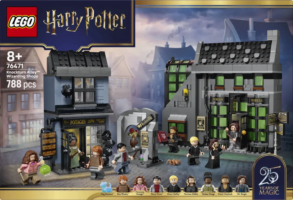 Lego Harry Potter Verdonkeremaansteeg tovenaarswinkels 76471, foto 4