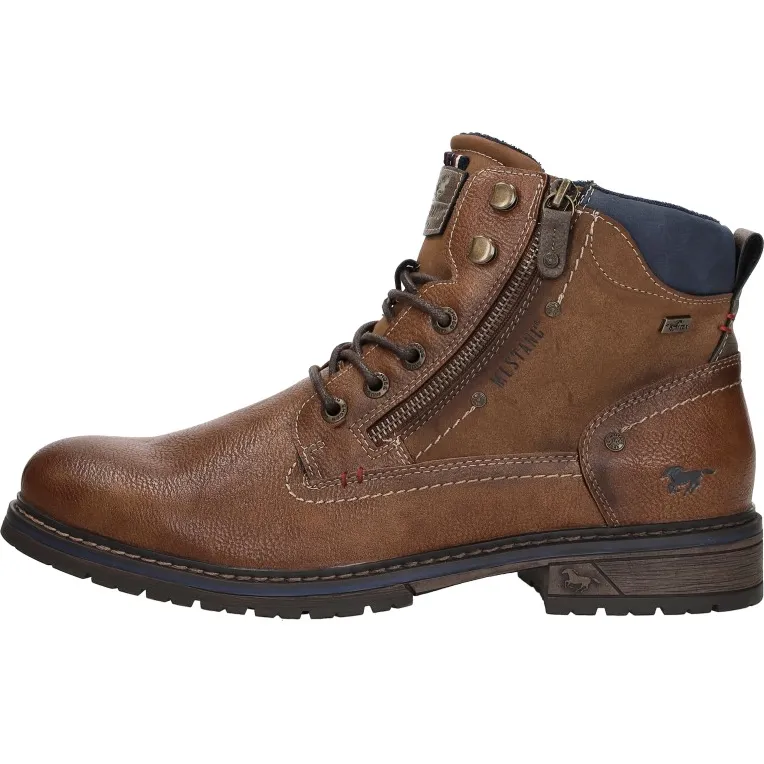 Mustang veterboots cognac, foto 2
