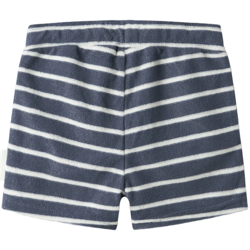 NAME IT MINI casual short gestreept blauw, foto 3