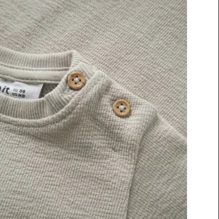 NAME IT BABY rechtvallende sweater - beige, foto 4