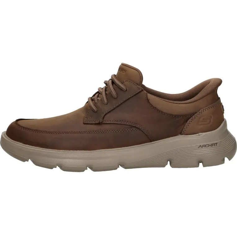 Skechers Arch Fit Garza veterschoenen cognac, foto 2