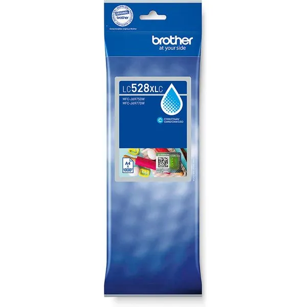 Brother LC-528XLC Inktcartridge Cyaan Extra hoge capaciteit