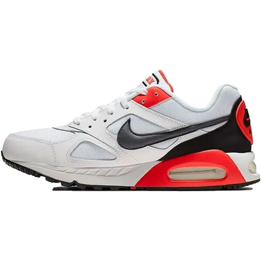 Nike Air Max IVO leren sneakers - wit/antraciet/rood, foto 2