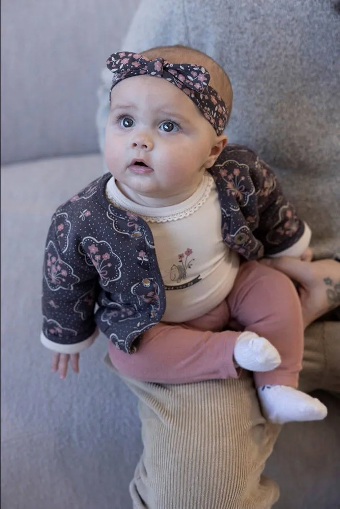 Feetje jasje grijs Grijs/roze