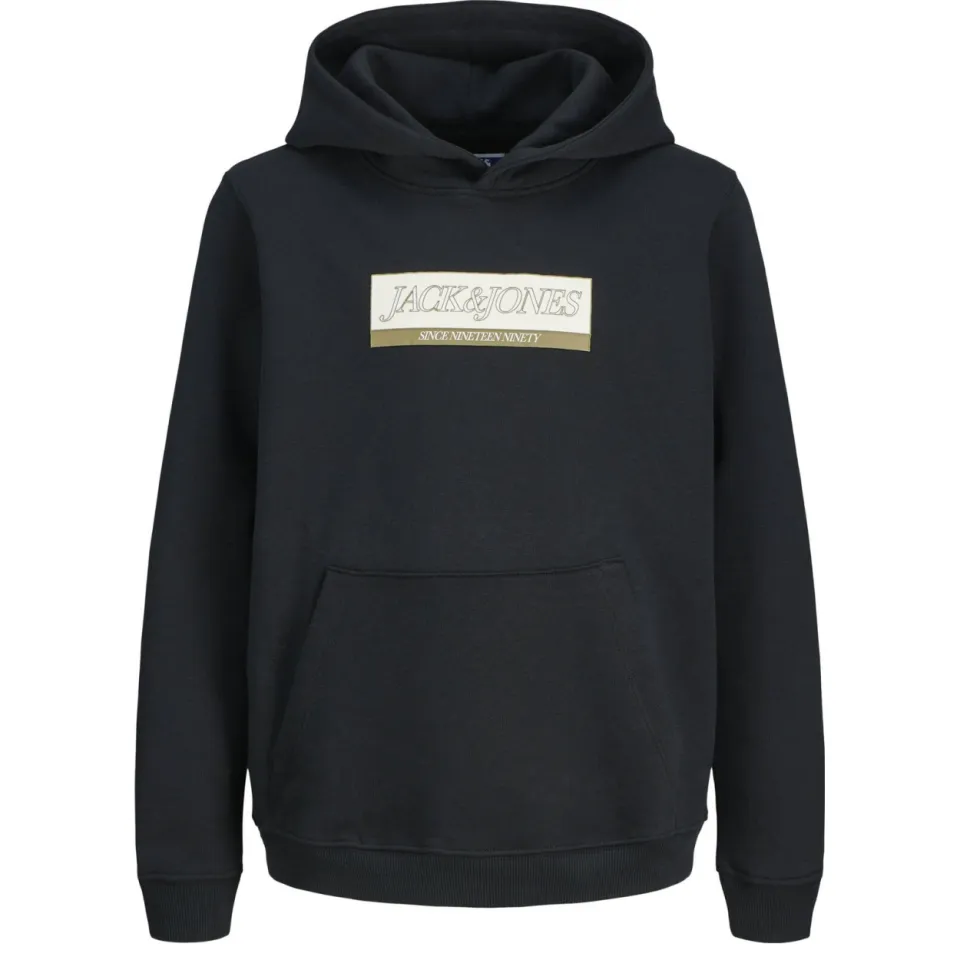 Jack & Jones JUNIOR hoodie zwart, foto 2