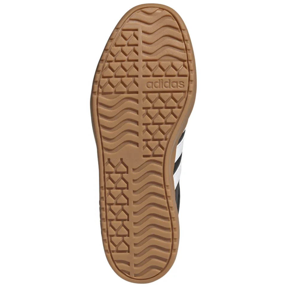 Adidas Sportswear VL Court Bold leren sneakers met plateauzool en dierenprint - antraciet/wit, foto 3