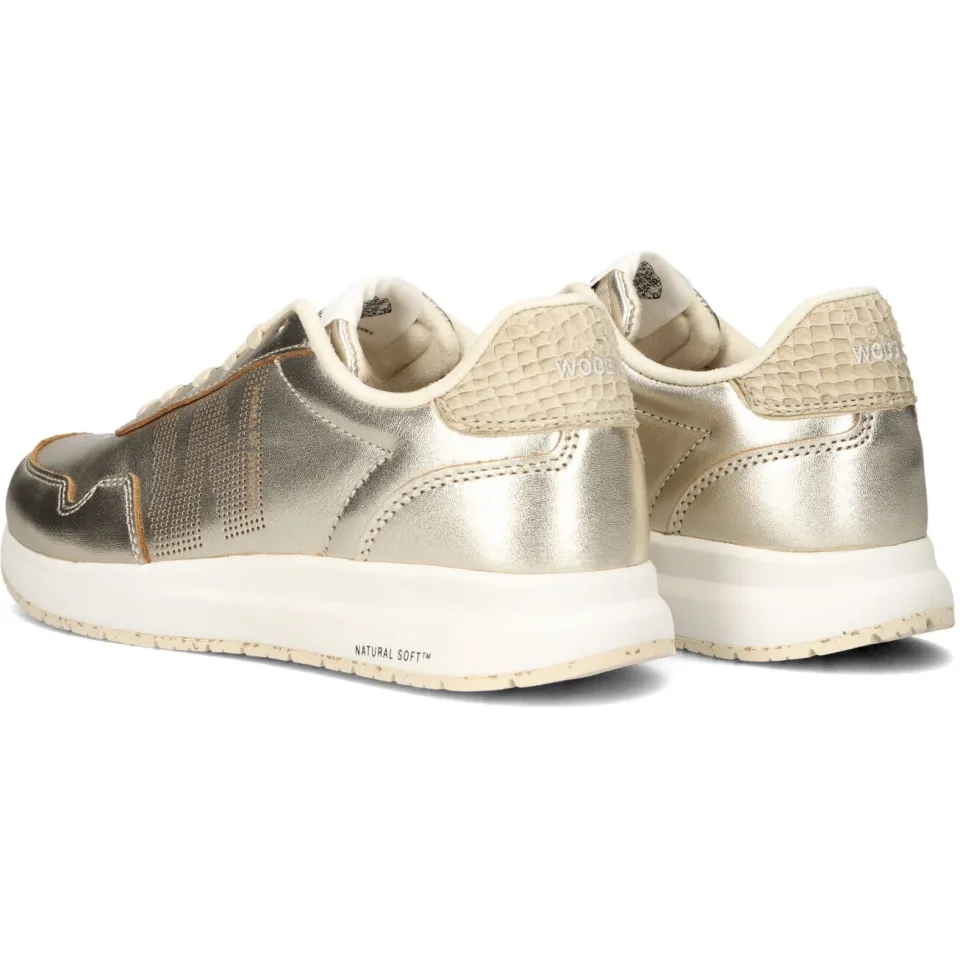 Woden Sneakers Nora 1 Goud, foto 4