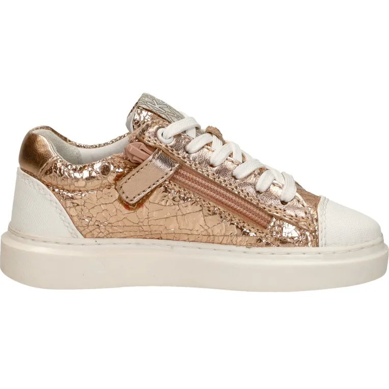 Keq lage sneakers rosé-goud