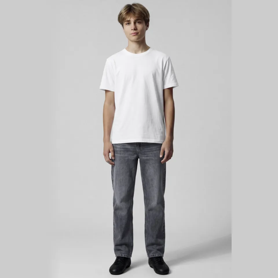 LMTD straight leg jeans - grey denim