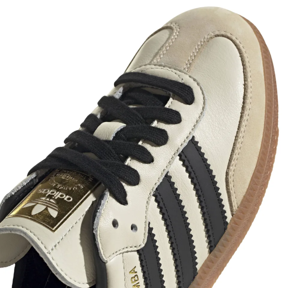Adidas Originals Samba leren sneakers - beige/zwart, foto 8