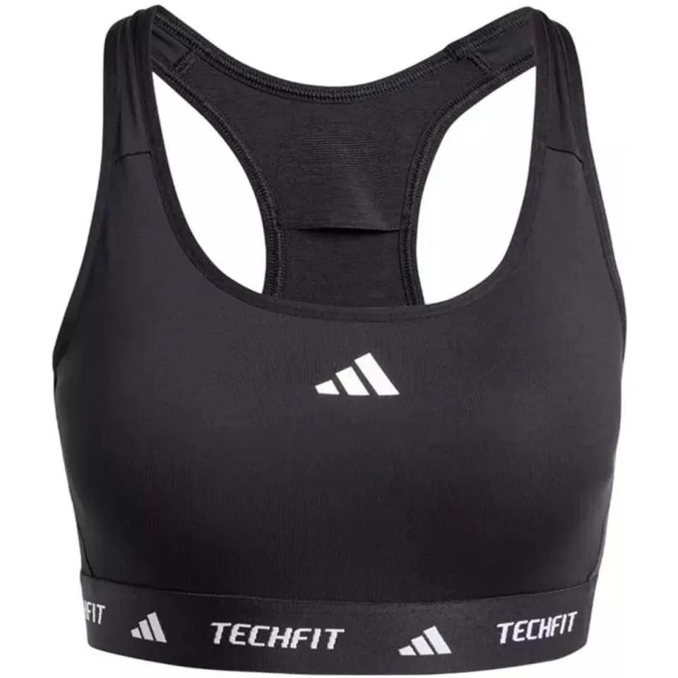 Adidas Techfit sportbeha zwart