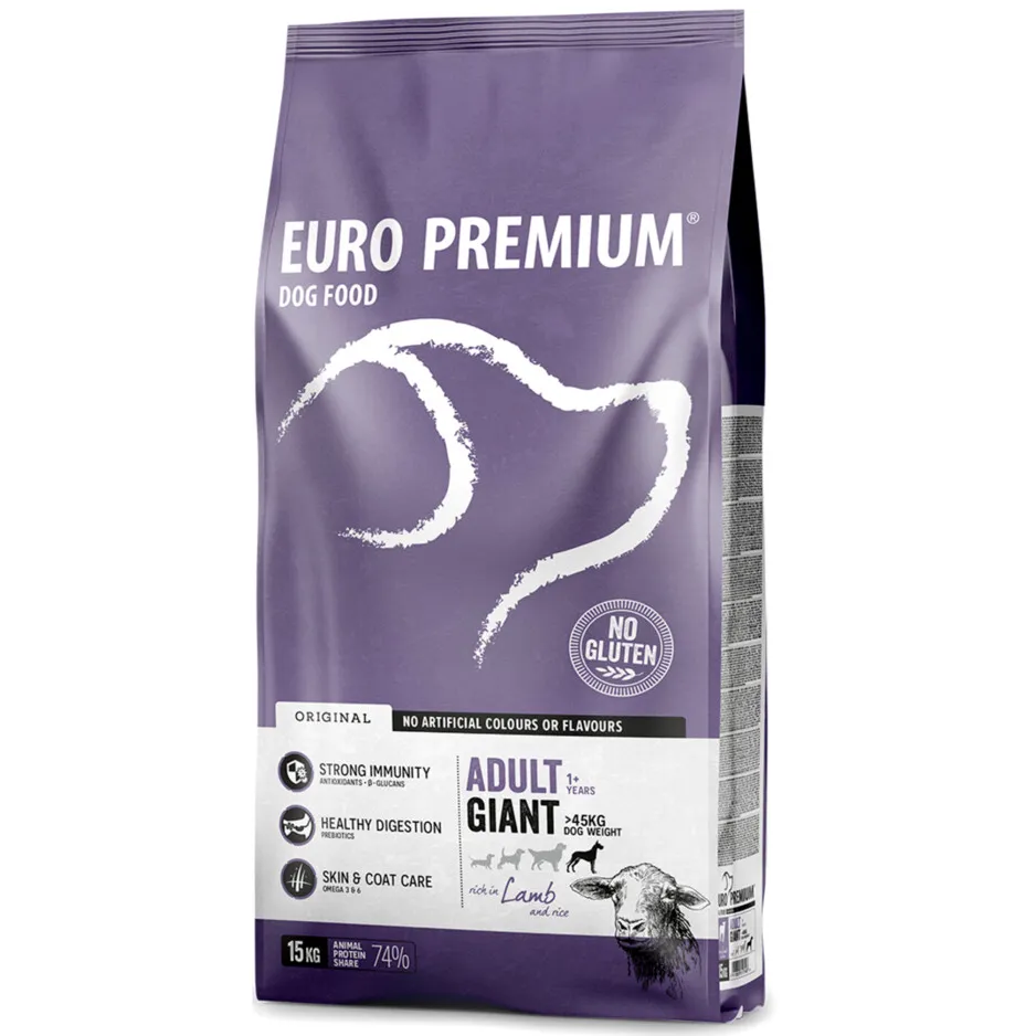 Euro-Premium Adult Giant Lam - Rijst 15 kg, foto 3