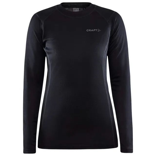 Craft Core Warm Baselayer Shirt Dames Zwart