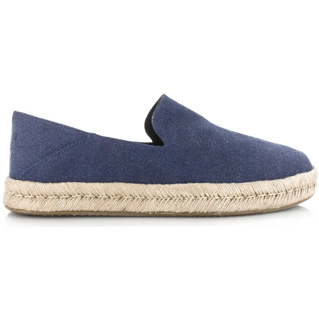 Toms Santiago instapper blauw