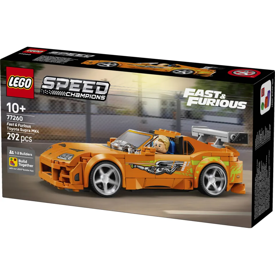 Lego Speed Champions The Fast and The Furious Toyota Supra MK4 77260, foto 7