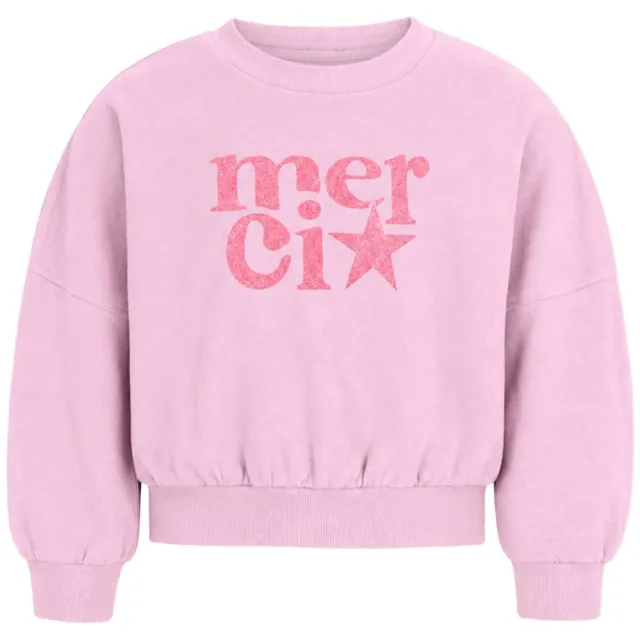 Like Flo oversized sweater met print - roze, foto 2
