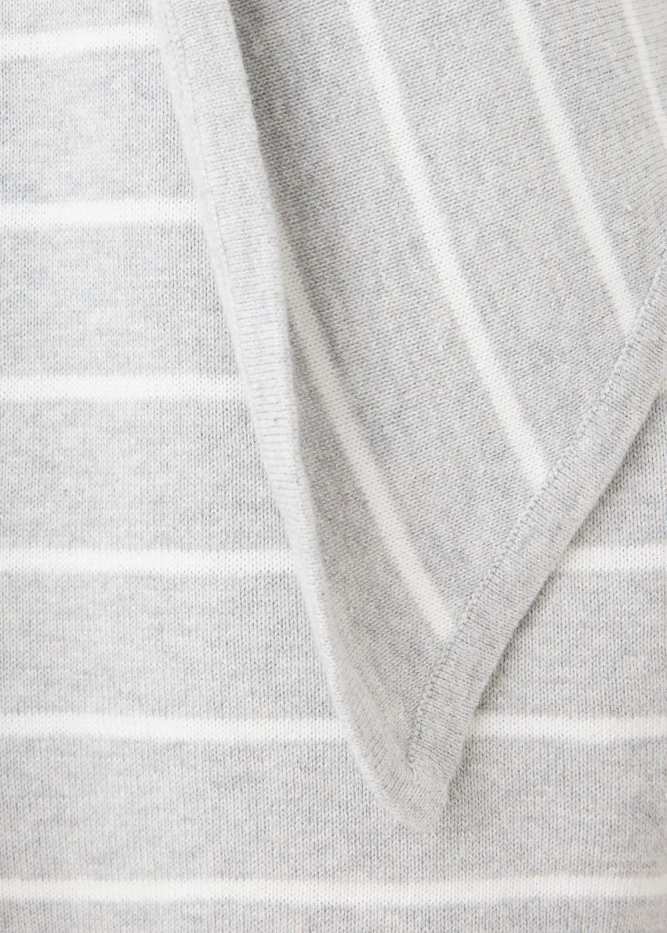 Mango gestreepte longsleeve grijs, foto 7