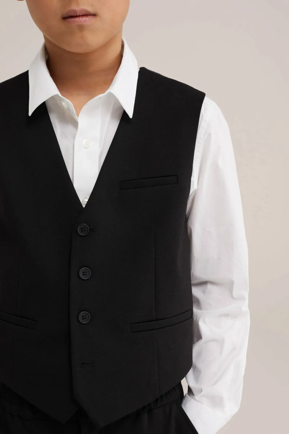 WE Fashion gilet zwart, foto 4