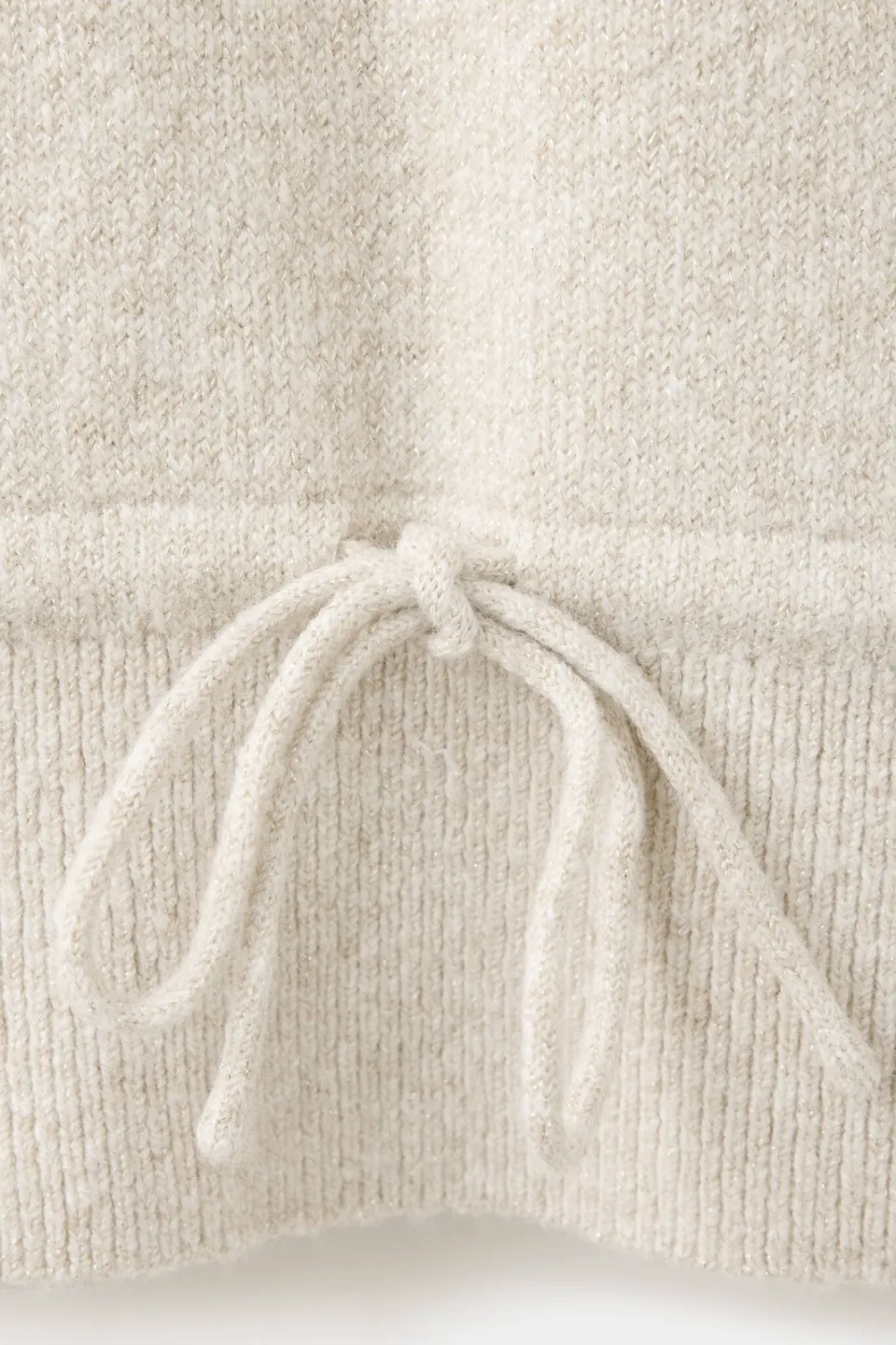 Mango TEEN gebreide trui - lichtbeige, foto 5